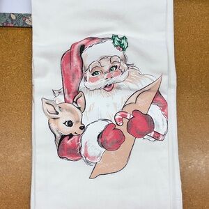 Simply Southern White and Red Santa Holiday Decor